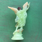 St. Michael the Archangel Magnetic Mini Statue – 5” | Full Color or Glow-in-the-Dark