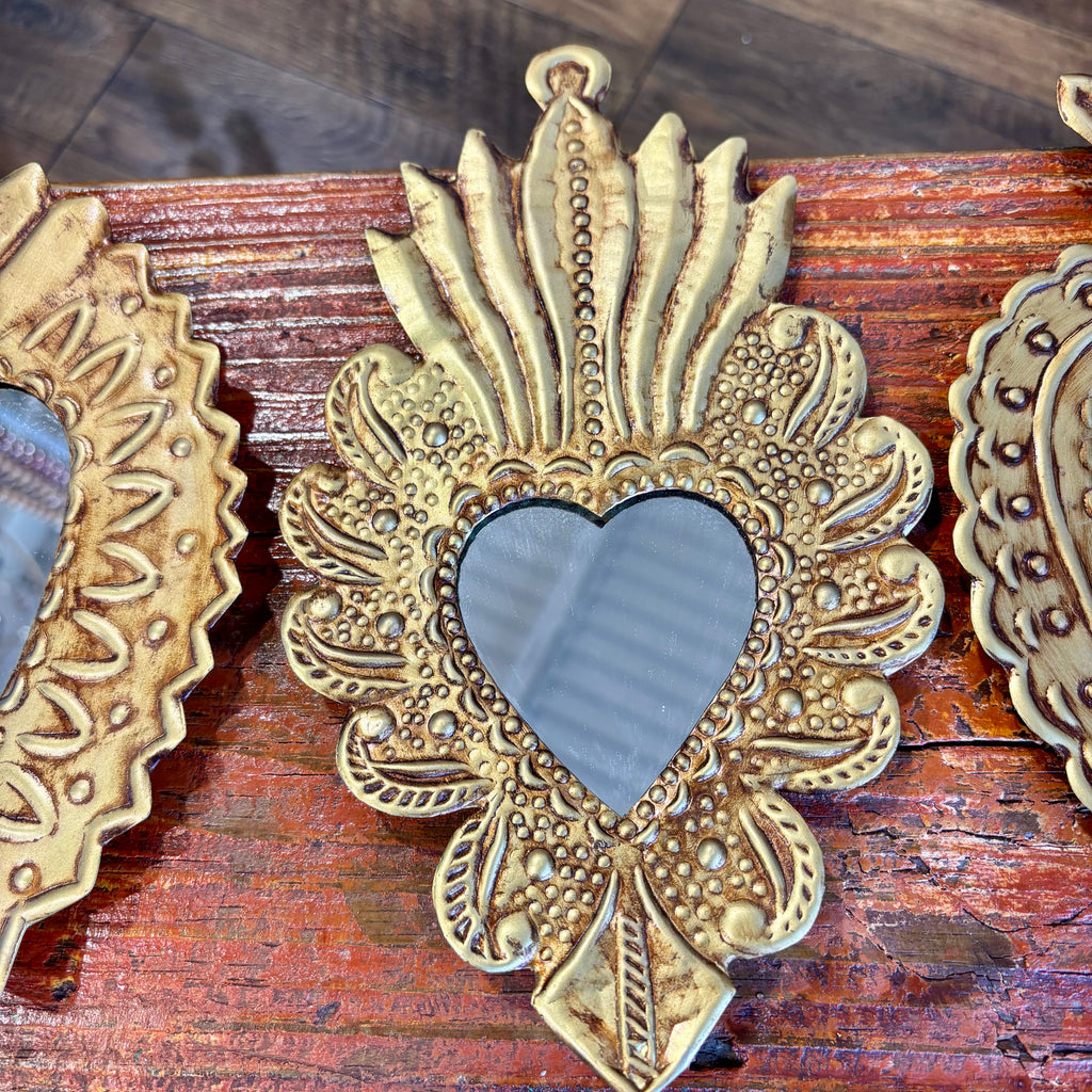 Medium Mirrored Sacred Hearts
