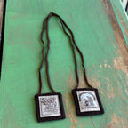 Brown Wool 2" Scapular of Our Lady of Mount Carmel – Traditional Catholic Devotional