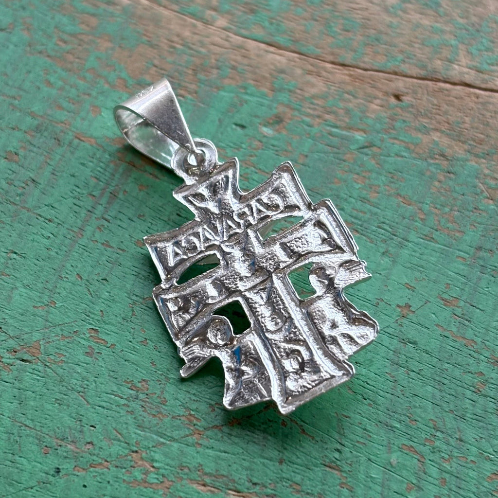 Sterling Silver 1.5" Caravaca Crucifix