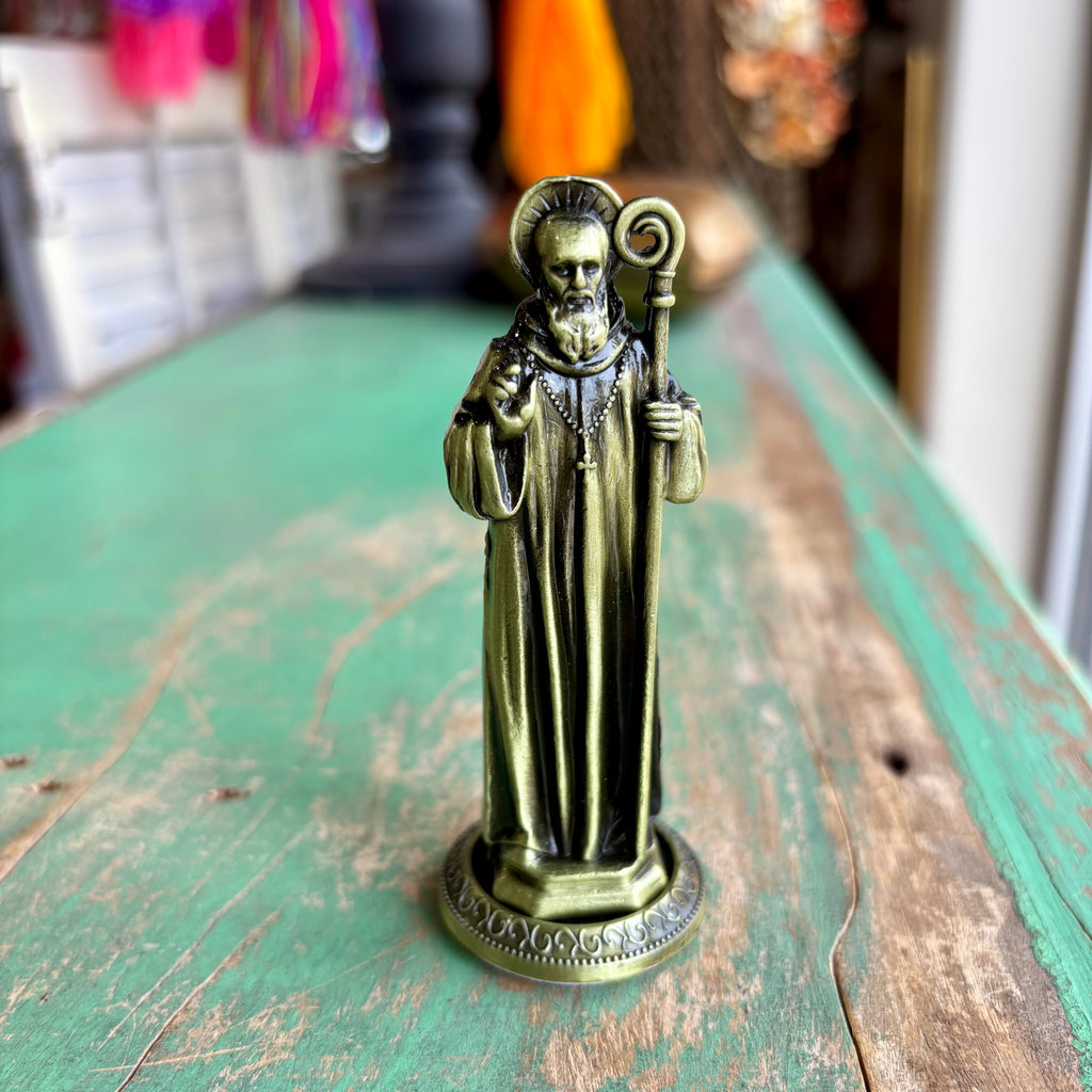 Small 3 1/2" Metal Statues