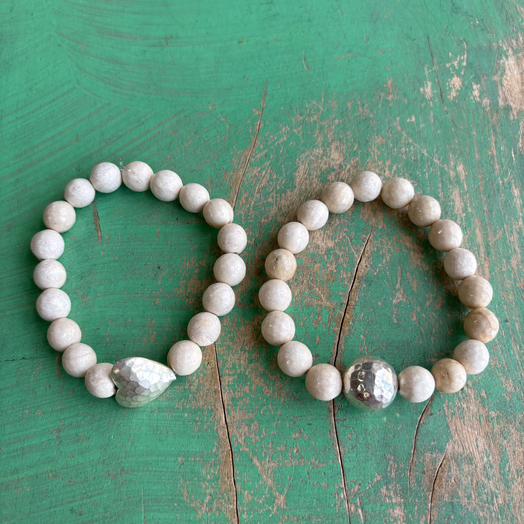 Sterling Silver Fossil Bracelets