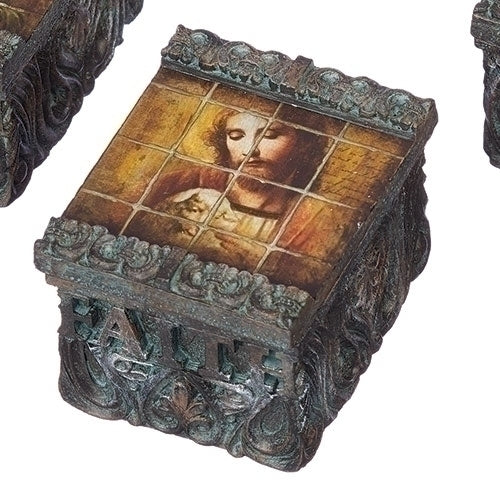 Jesus and Lamb Keepsake Box
