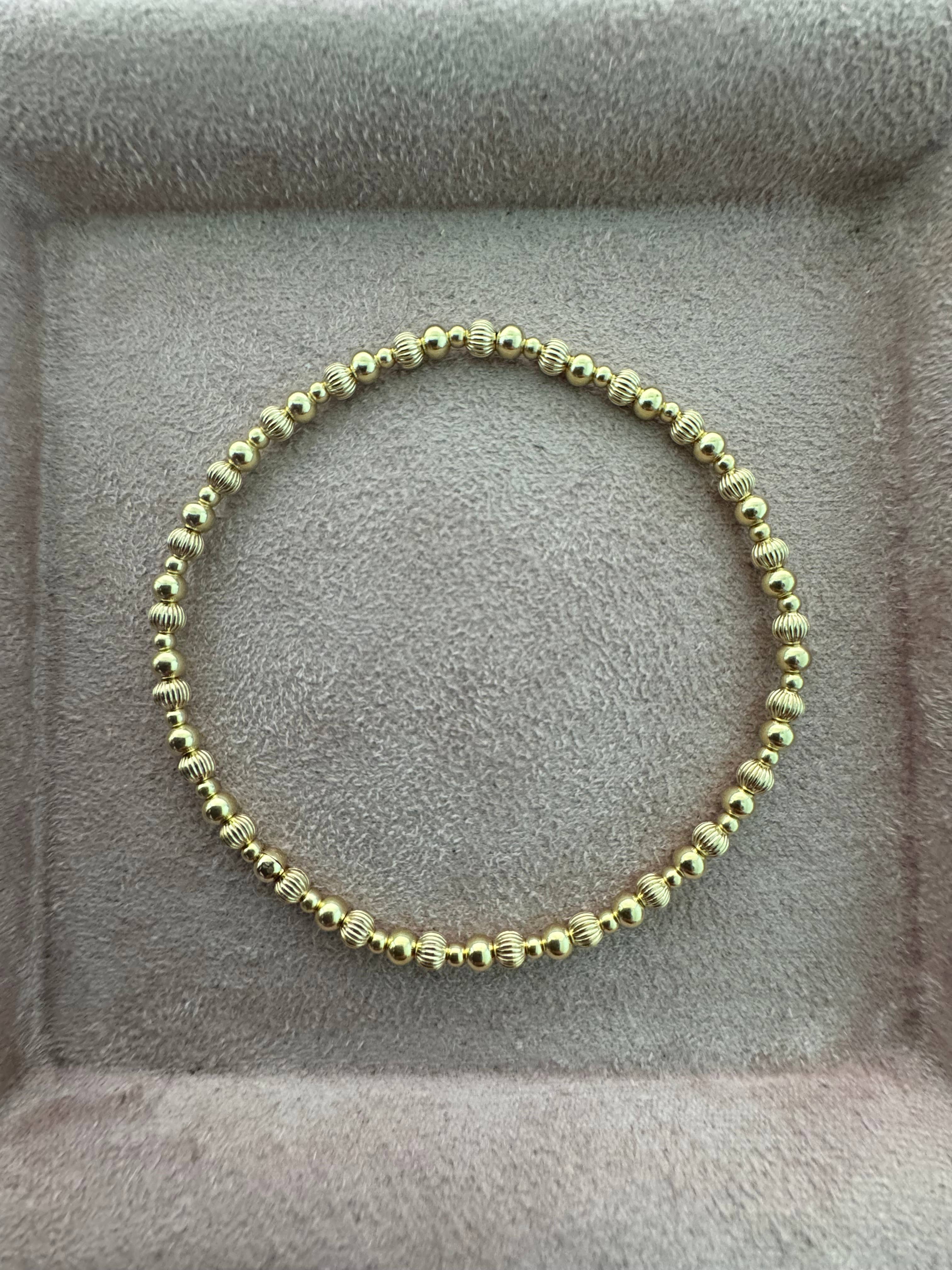 COCO | Stretchy Anti-Tarnish 14K Gold Filled Bracelet