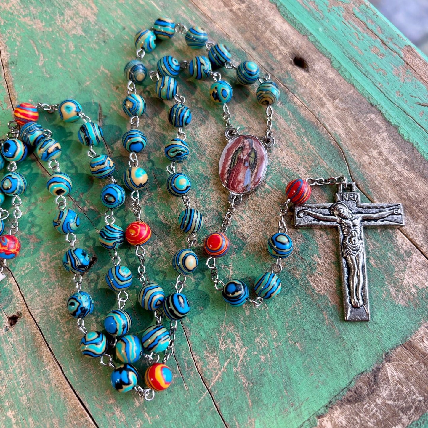 Turquoise OLG Rosary