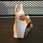 Peruvian Llama with Nativity Scene