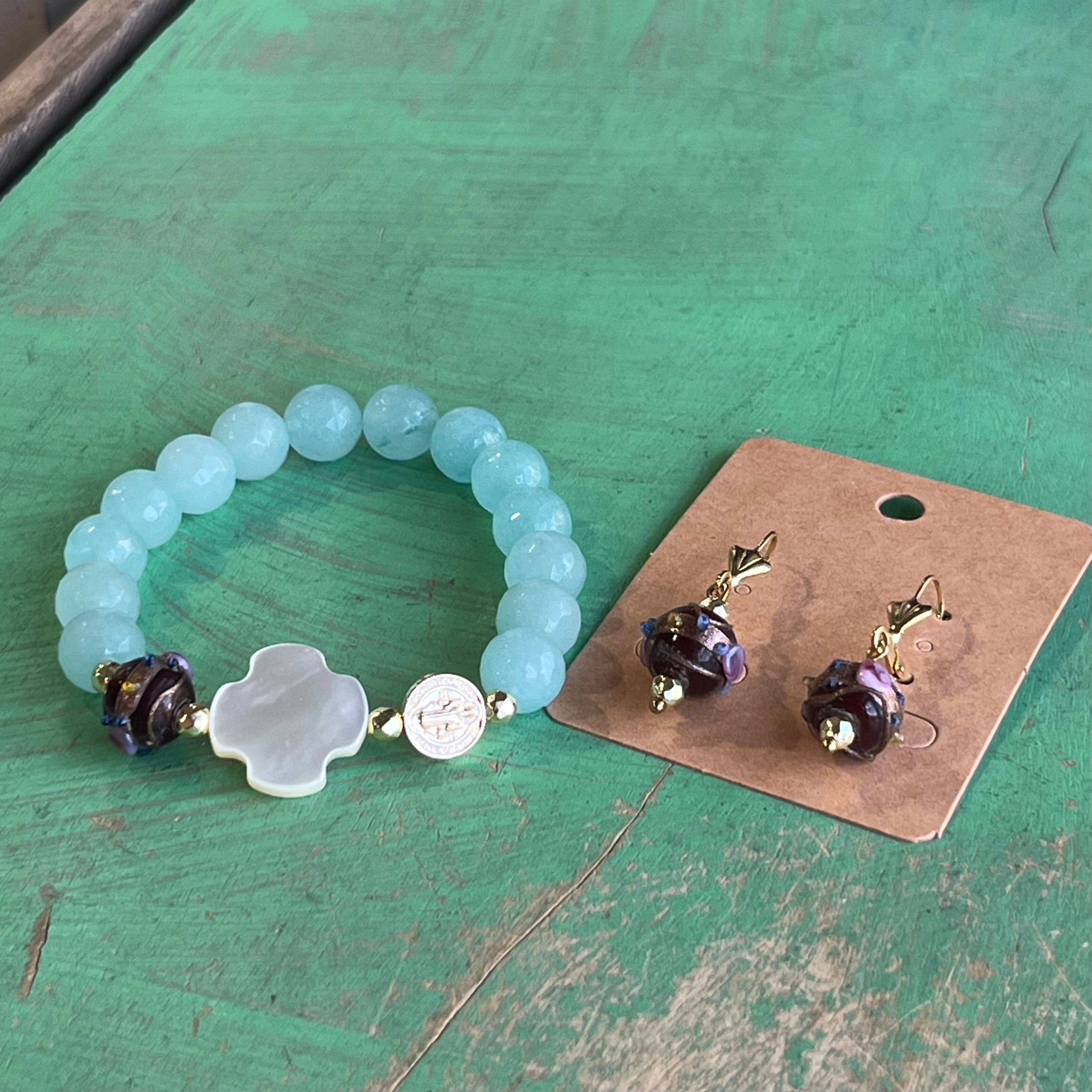 Serenity Protection Bracelet or Earrings