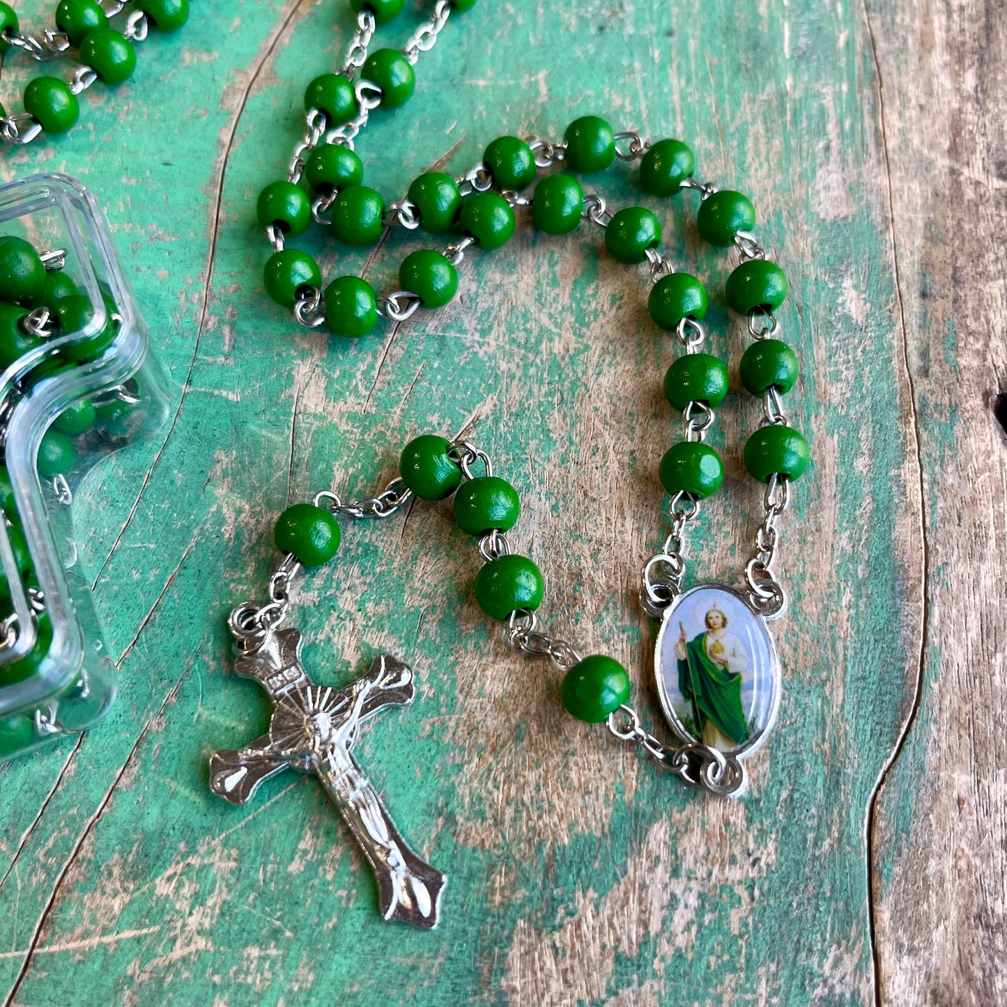 Rosary with Cross Case