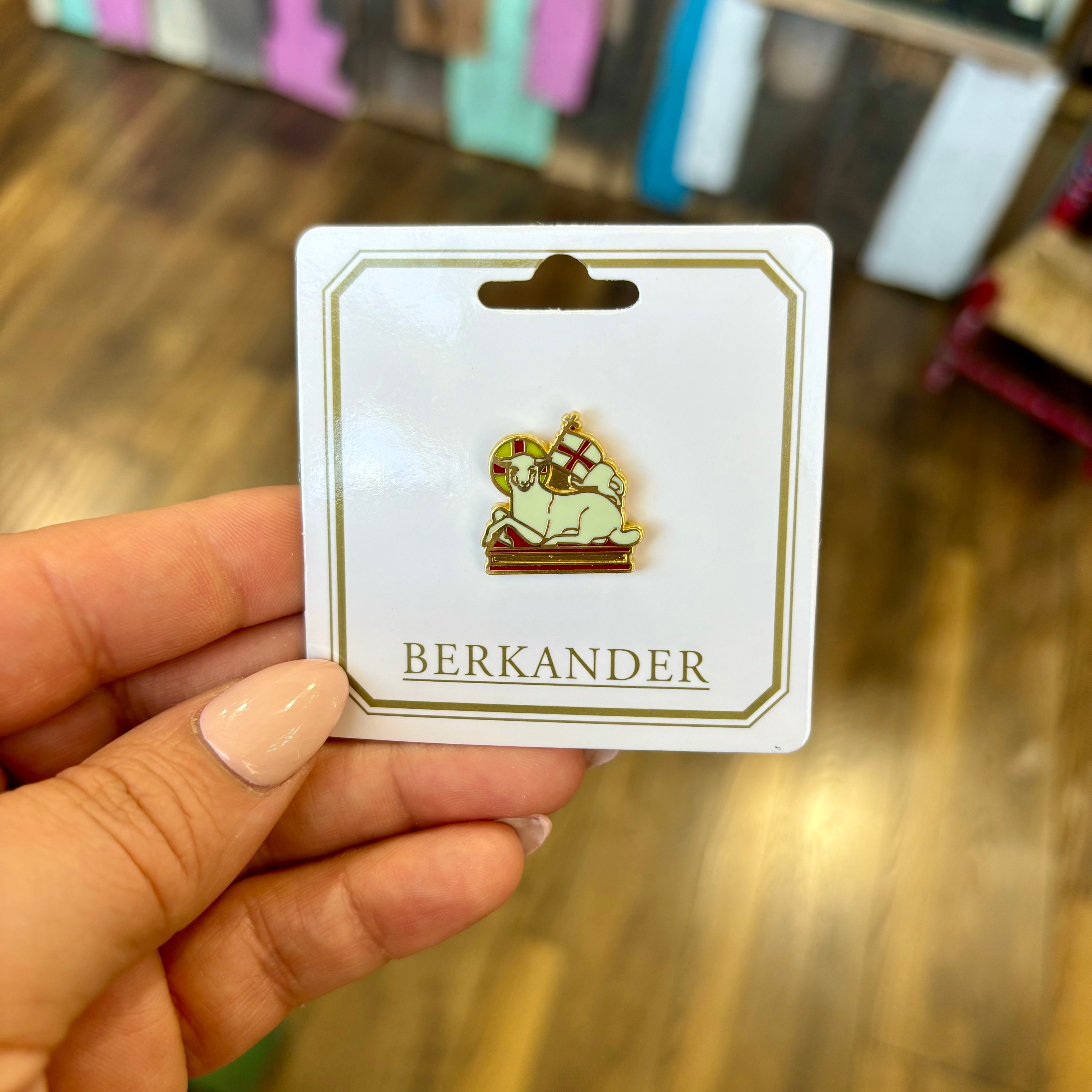 Lamb of God Lapel Pin