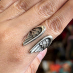 Adjustable Angel Wings Ring