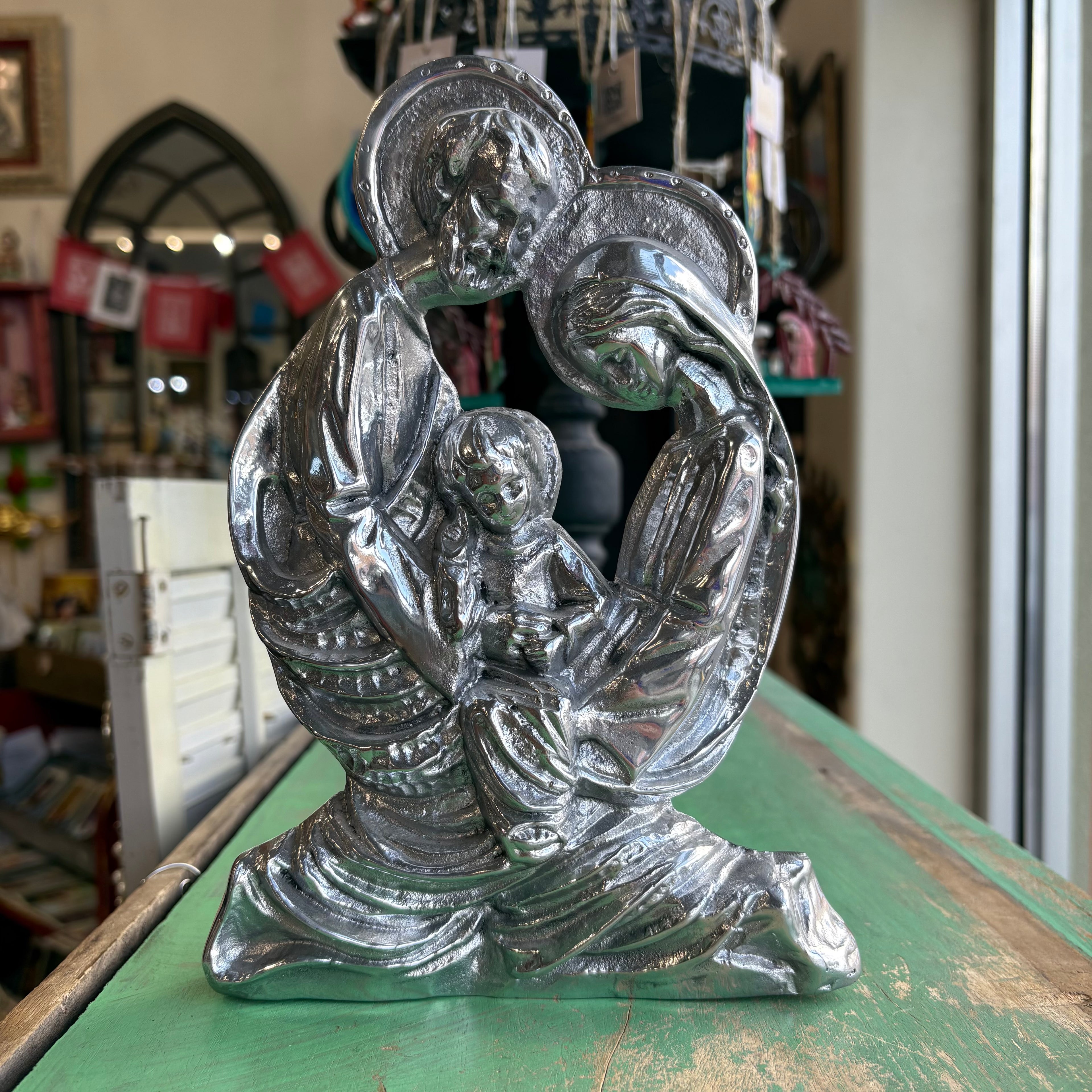 Pewter Standing Holy Family