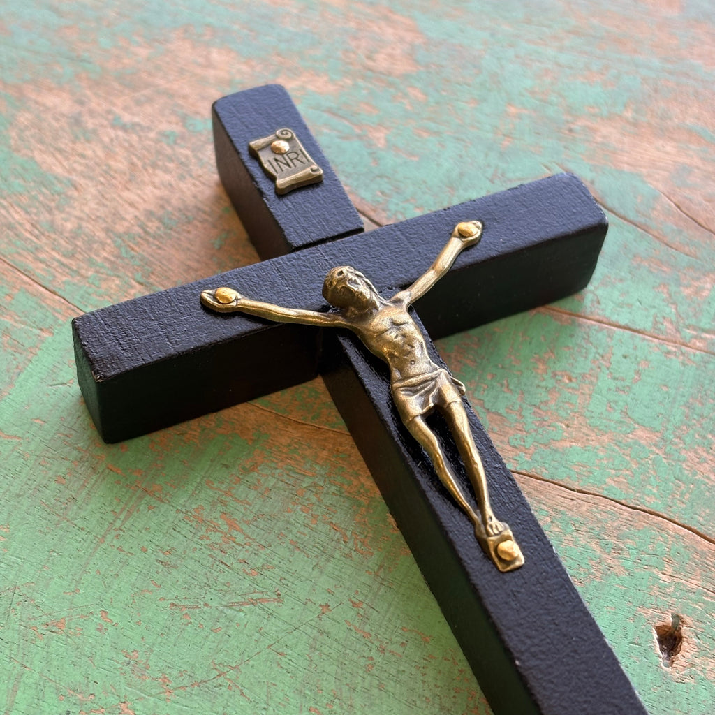 6" Wooden Crucifix