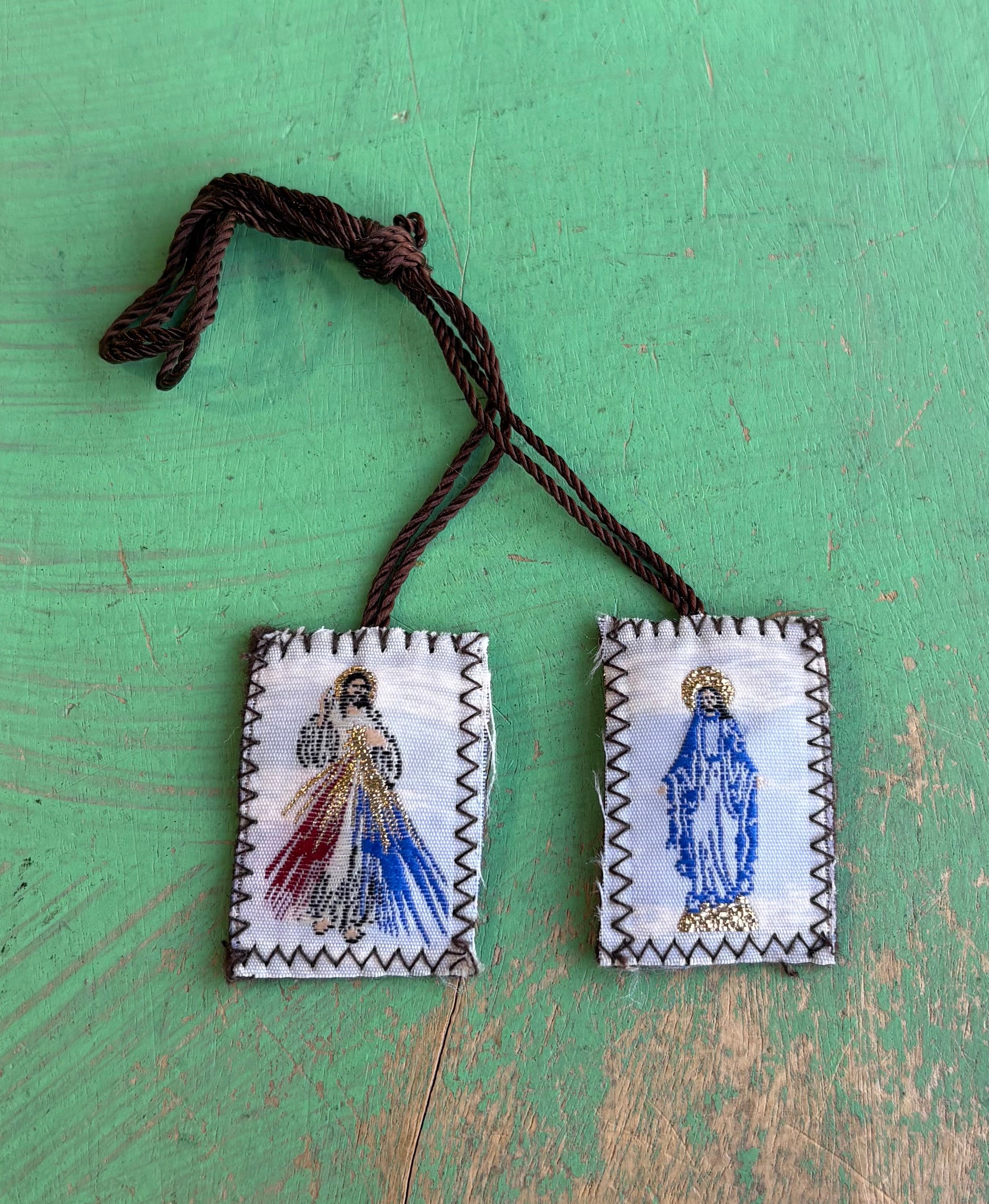 Divine Mercy/Our Lady of Grace Cloth Scapular