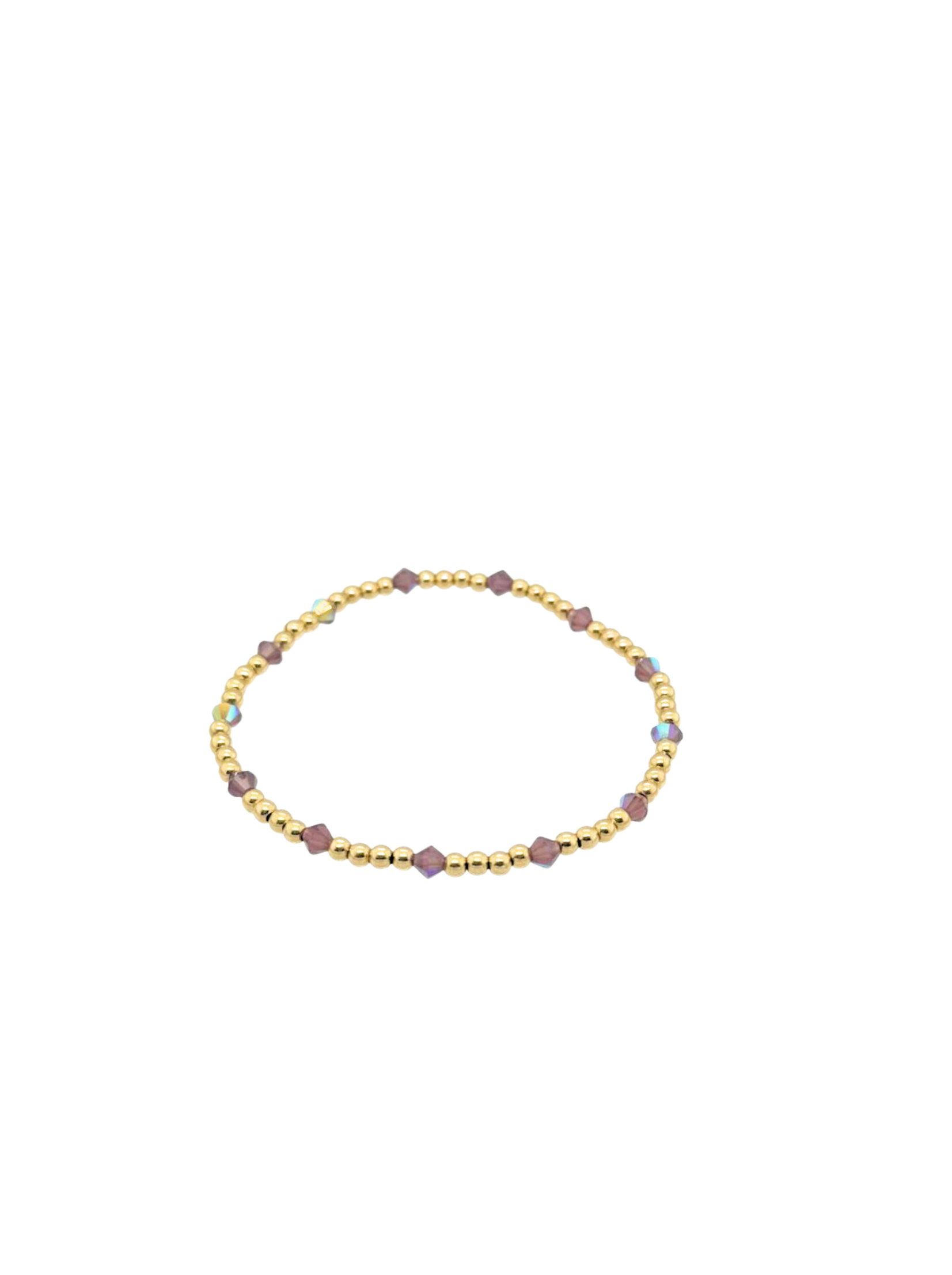 CRYSTAL BTY | Stretchy Anti-Tarnish 14K Gold Filled Bracelet