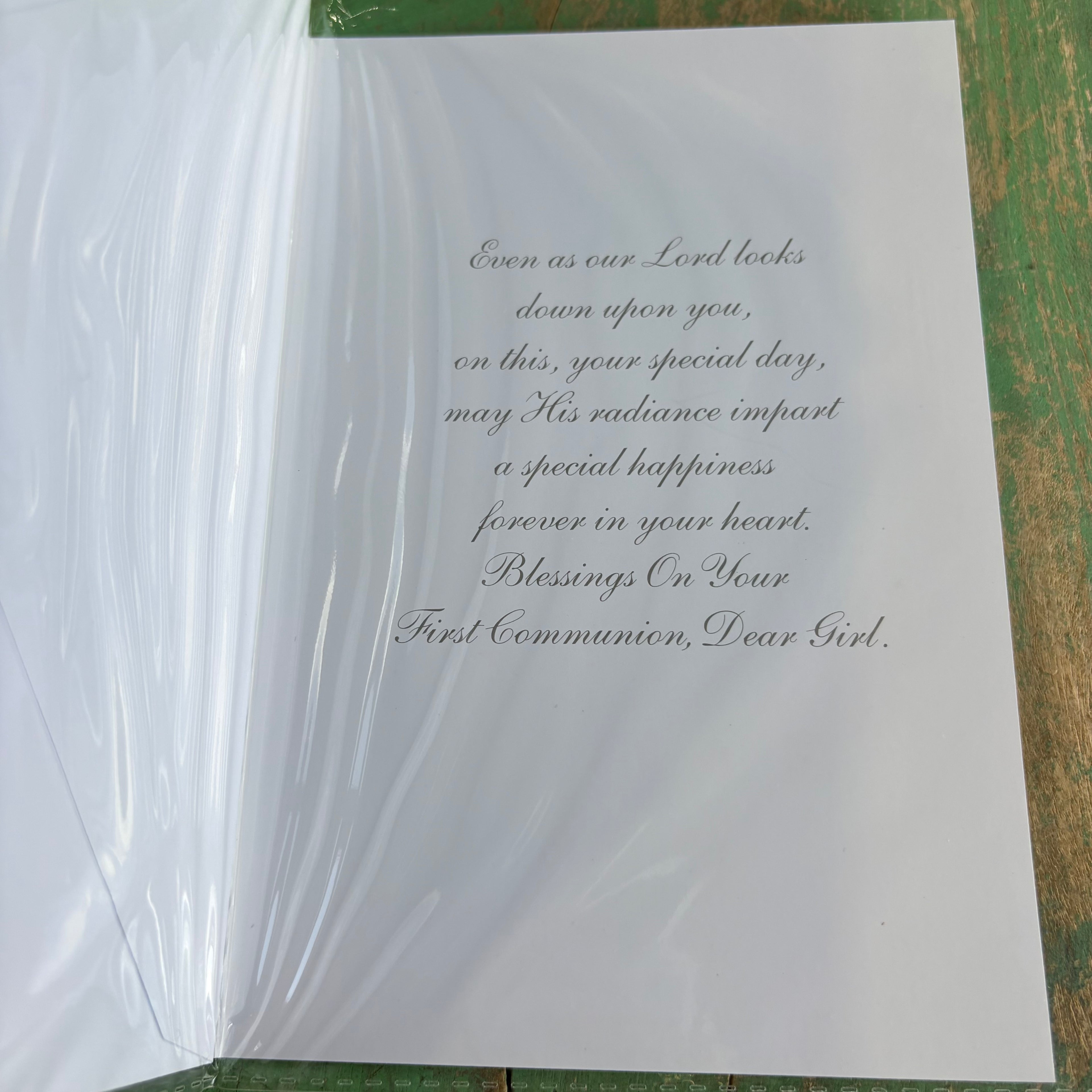 Holy Communion Greeting Card