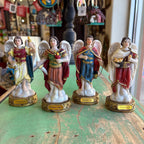 5" Guardian Angel 7 Piece Statue Set