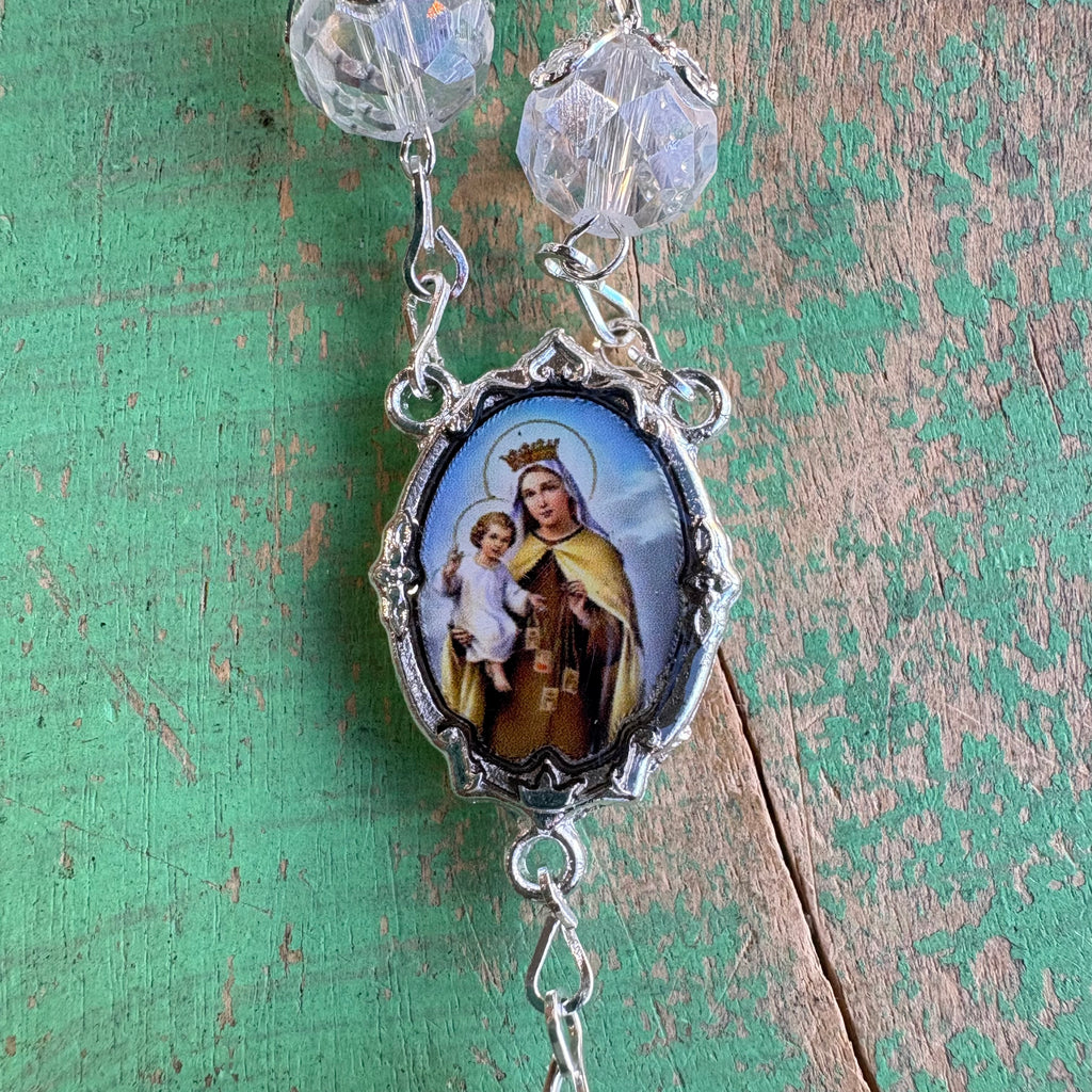 Crystal Car Decade Rosary
