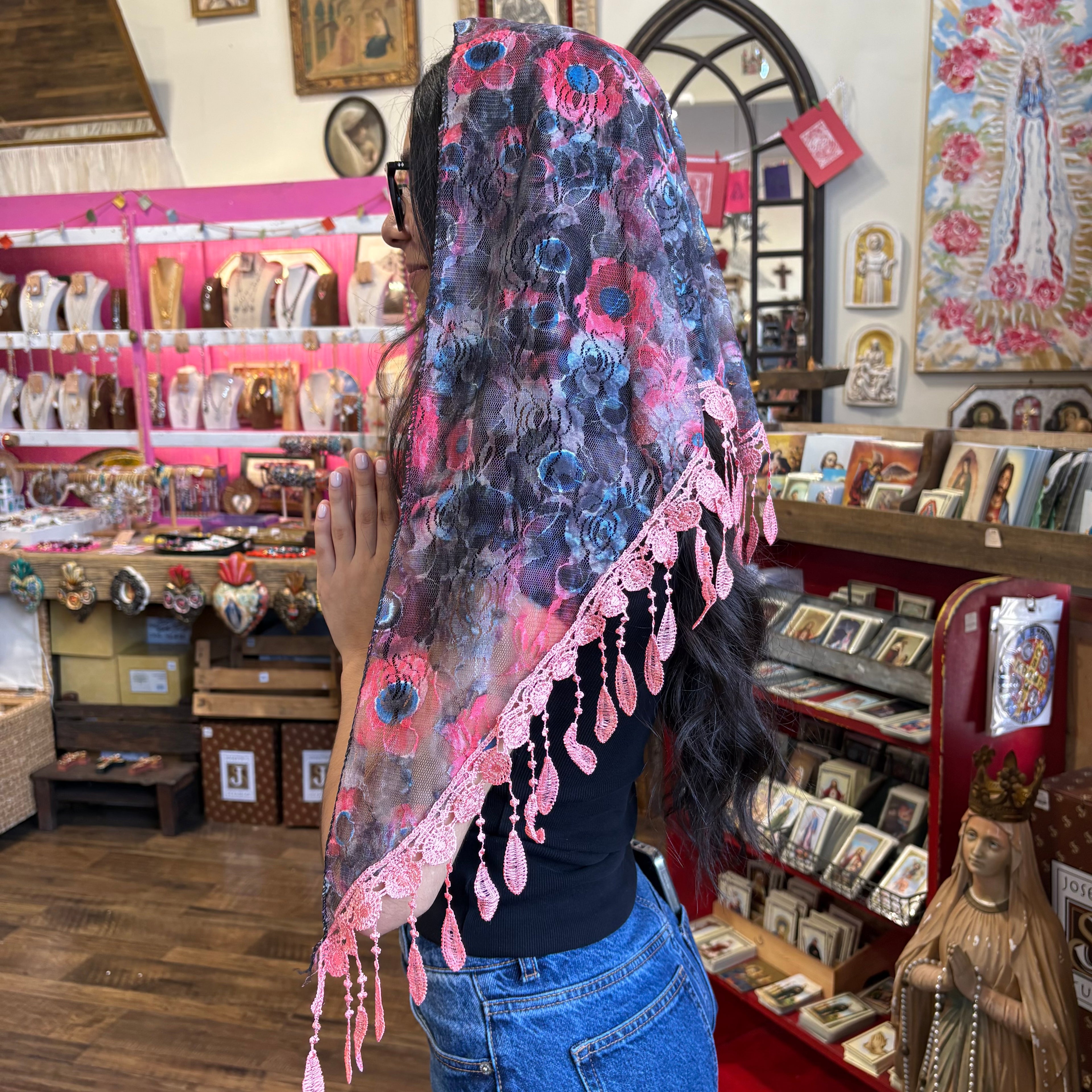 Colorful Floral Veils