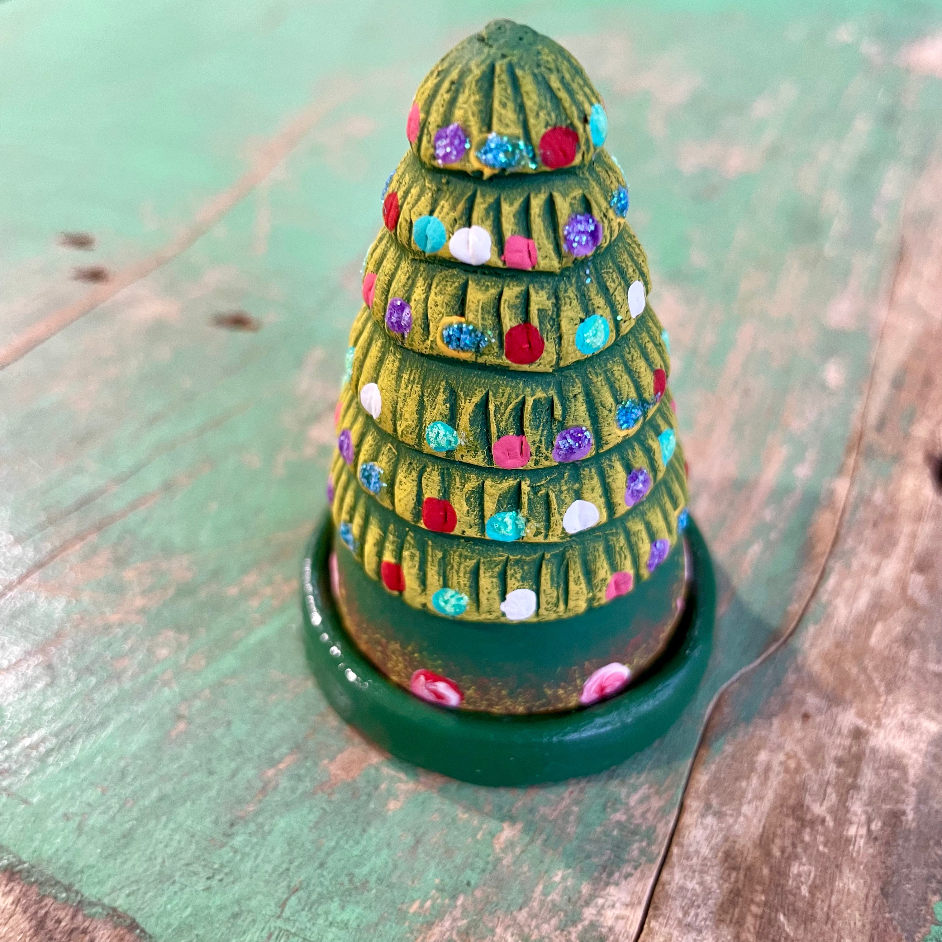 Surprise Mini Nativity Under Tree Cover