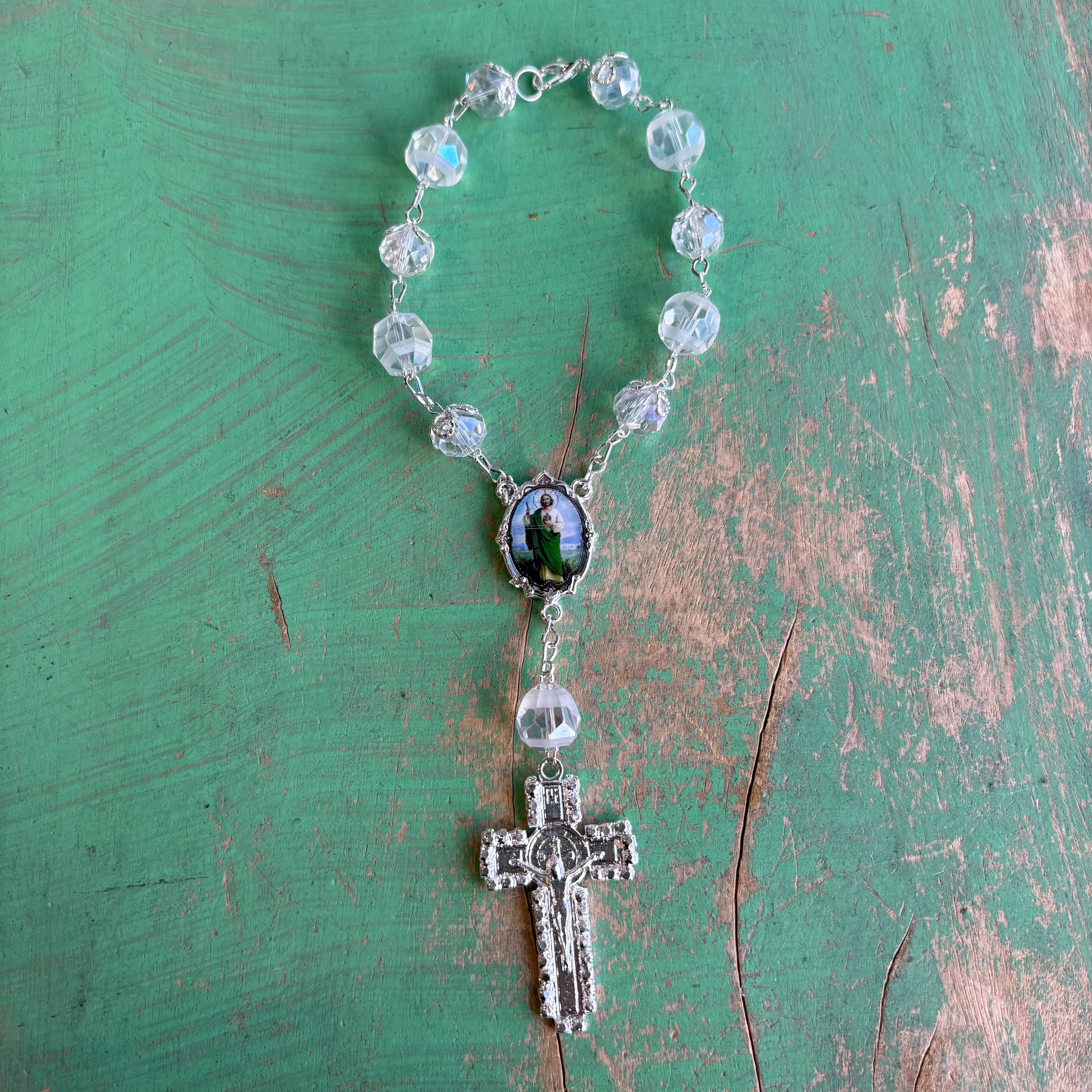 Crystal Car Decade Rosary