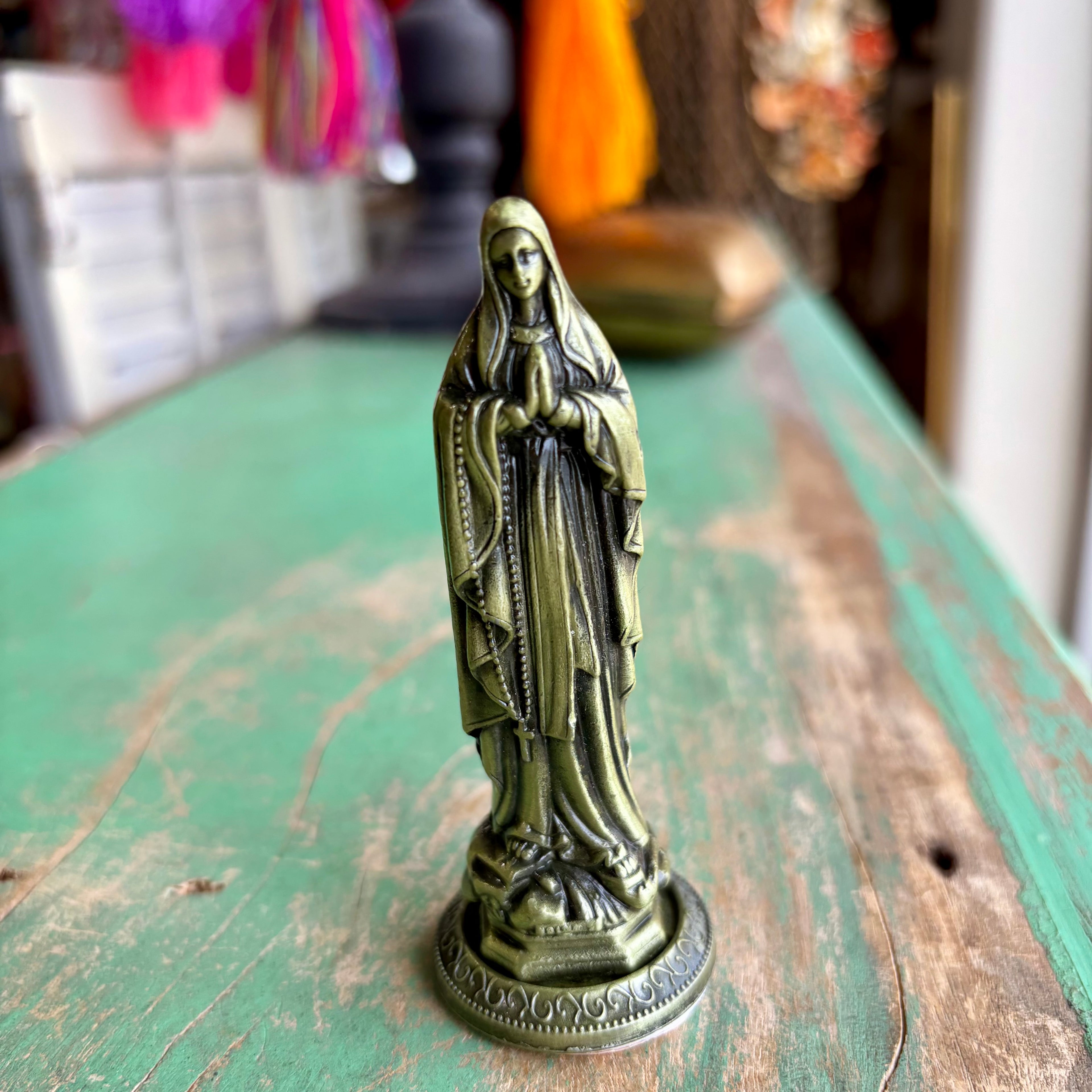 Small 3 1/2" Metal Statues