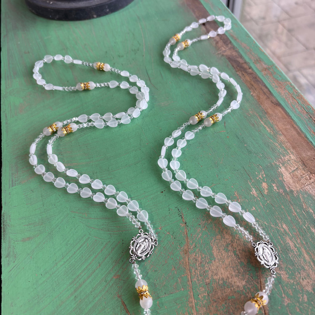 Two-Tone Heart Wedding Lasso