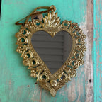 Scroll Angel Sacred Heart Mirror