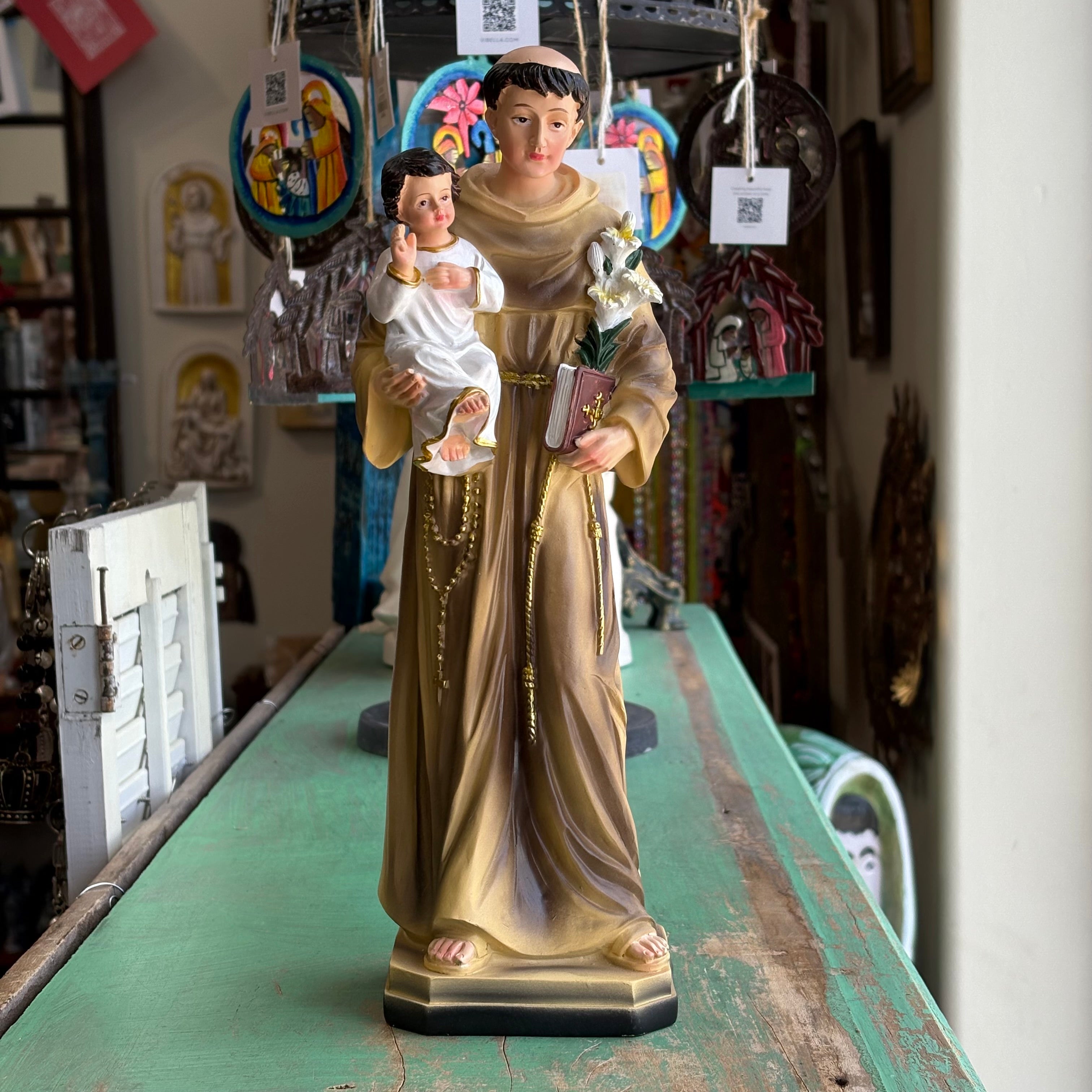 St Anthony 12" Statue