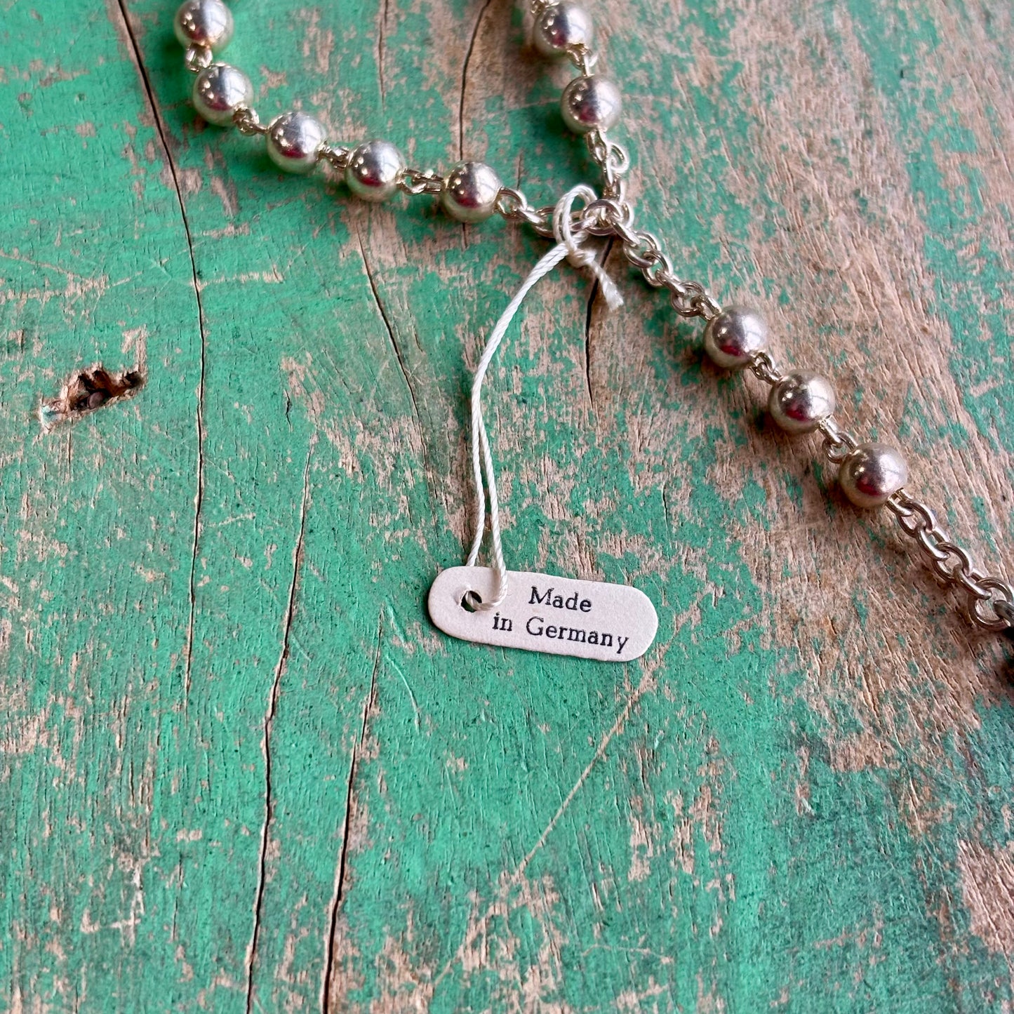 Vintage Rosary Inspired Keepsake