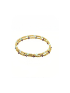 CRYSTAL BTY | Stretchy Anti-Tarnish 14K Gold Filled Bracelet