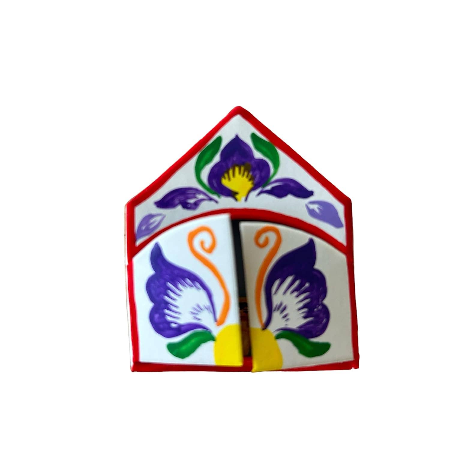 Matchbox Retablo Peruvian Nativity Scene Christmas Ornament