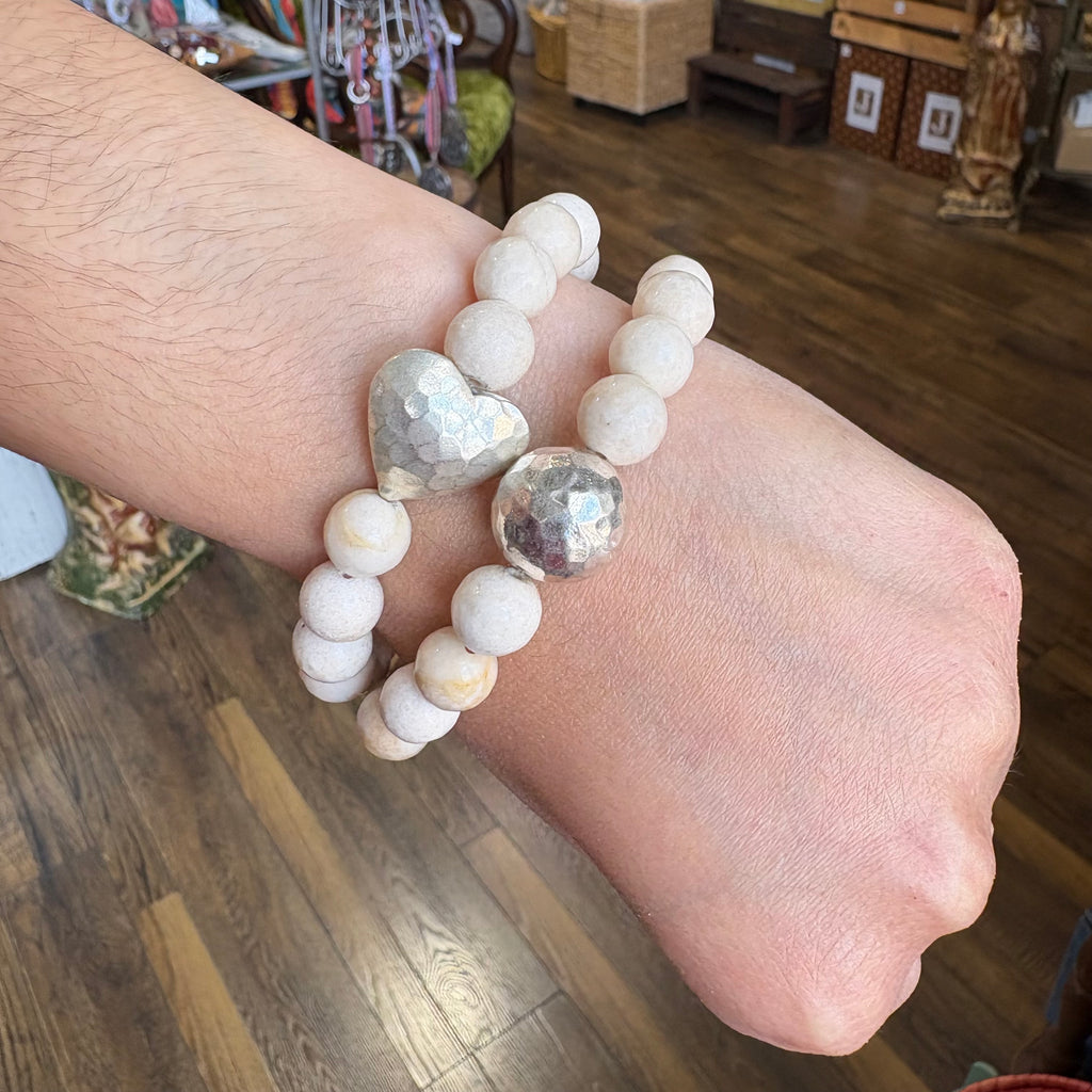 Sterling Silver Fossil Bracelets