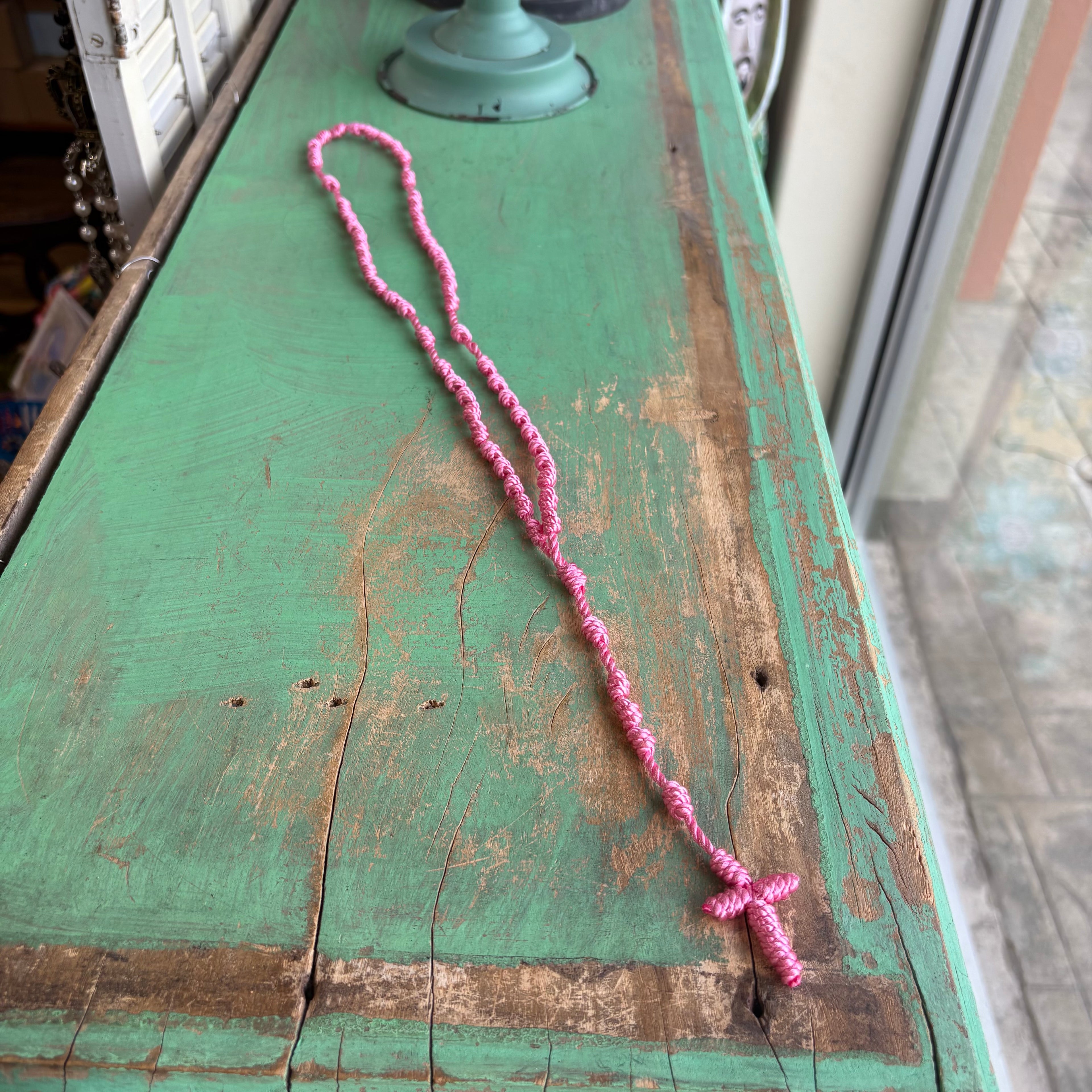 Knotted Cord Rosaries