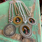 Long Pearl OLG Necklace or Earrings