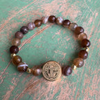 Bright St. Benedict Gold Bracelet