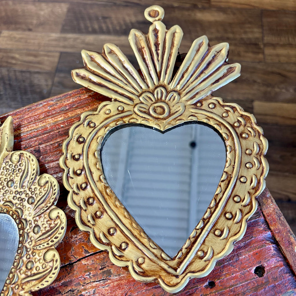 Medium Mirrored Sacred Hearts