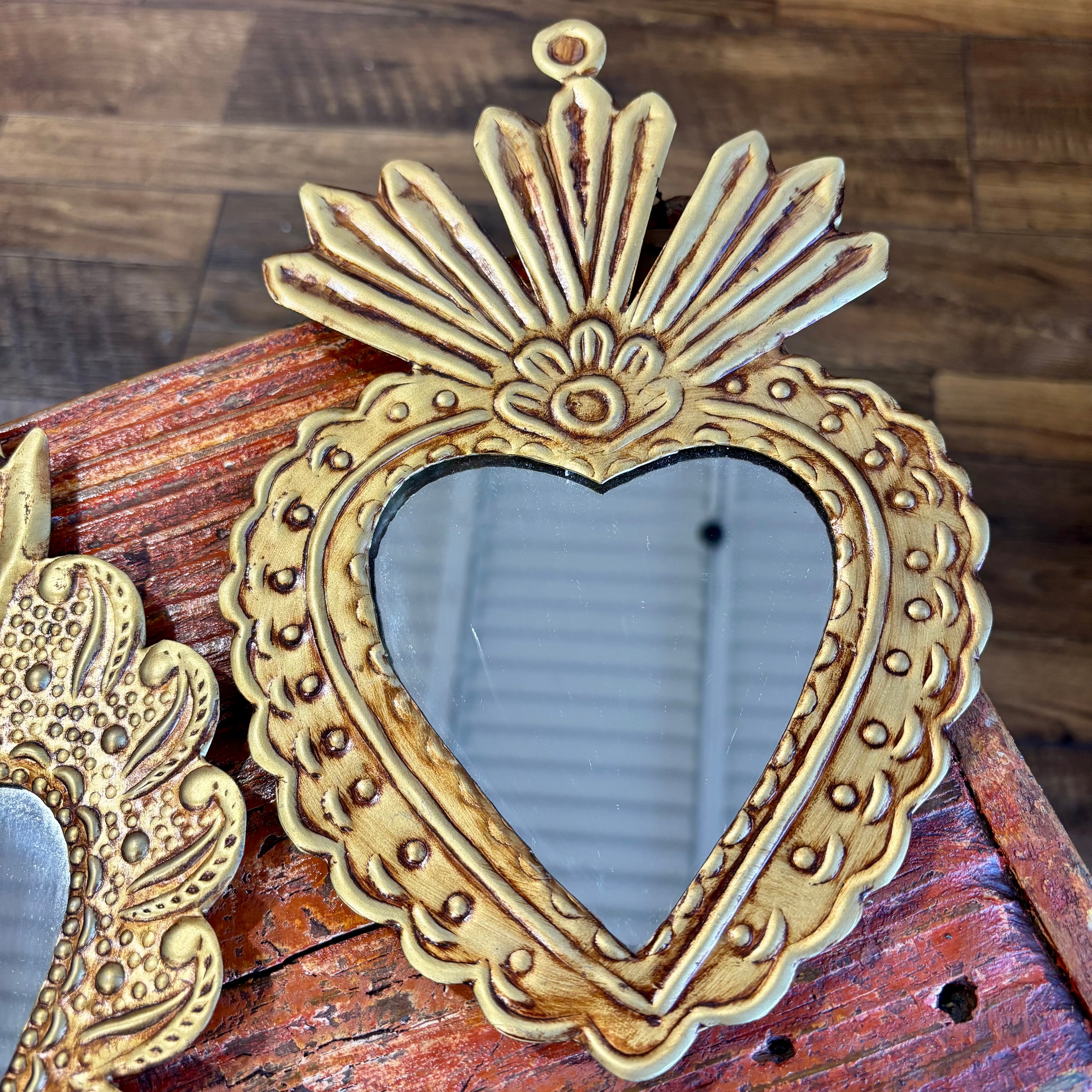 Medium Mirrored Sacred Hearts