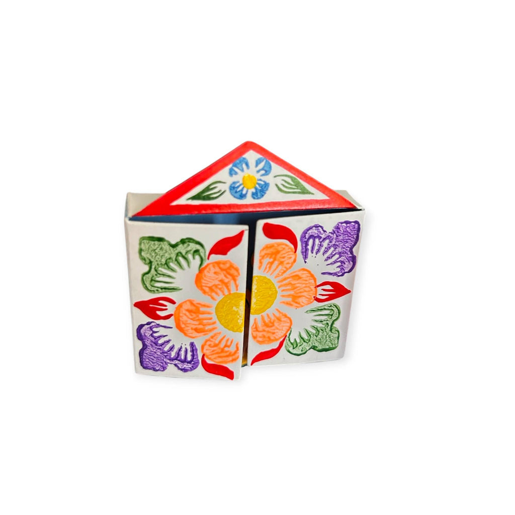 Matchbox Retablo Peruvian Nativity Scene Christmas Ornament