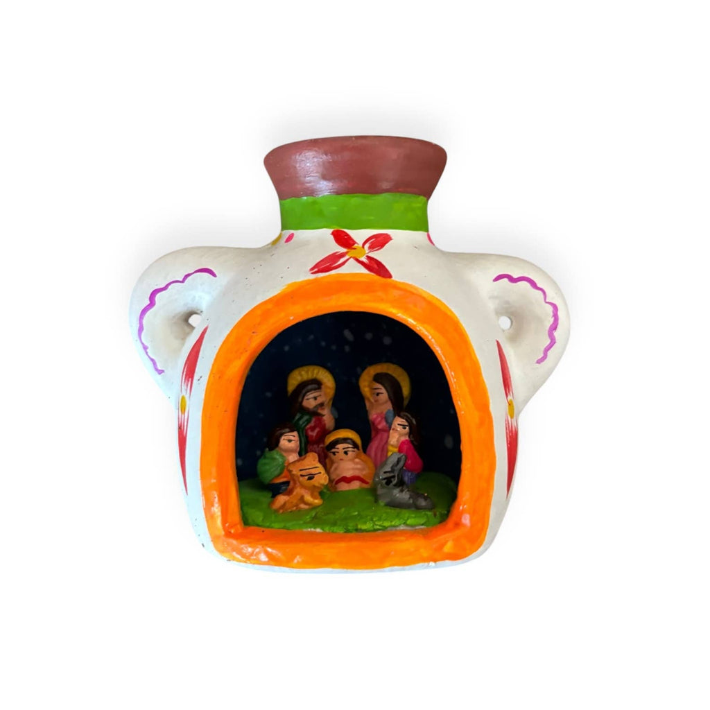 Handmade Peruvian Nativity Ornaments: Christmas decor