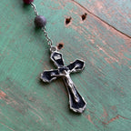 St Anne, Find Me a Man Pink Rosary
