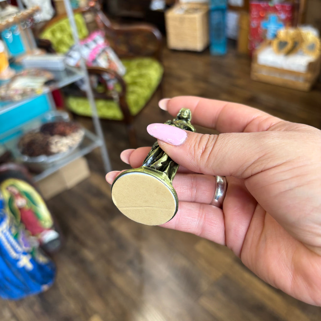 Small 3 1/2" Metal Statues