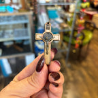 St Benedict 2" Wooden Crucifix