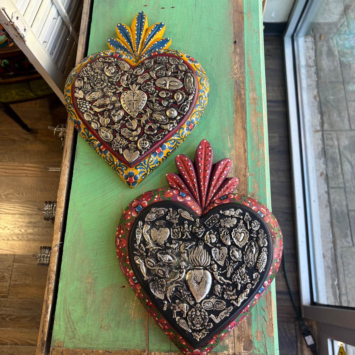 Milagros Corazon Tablon Decorado