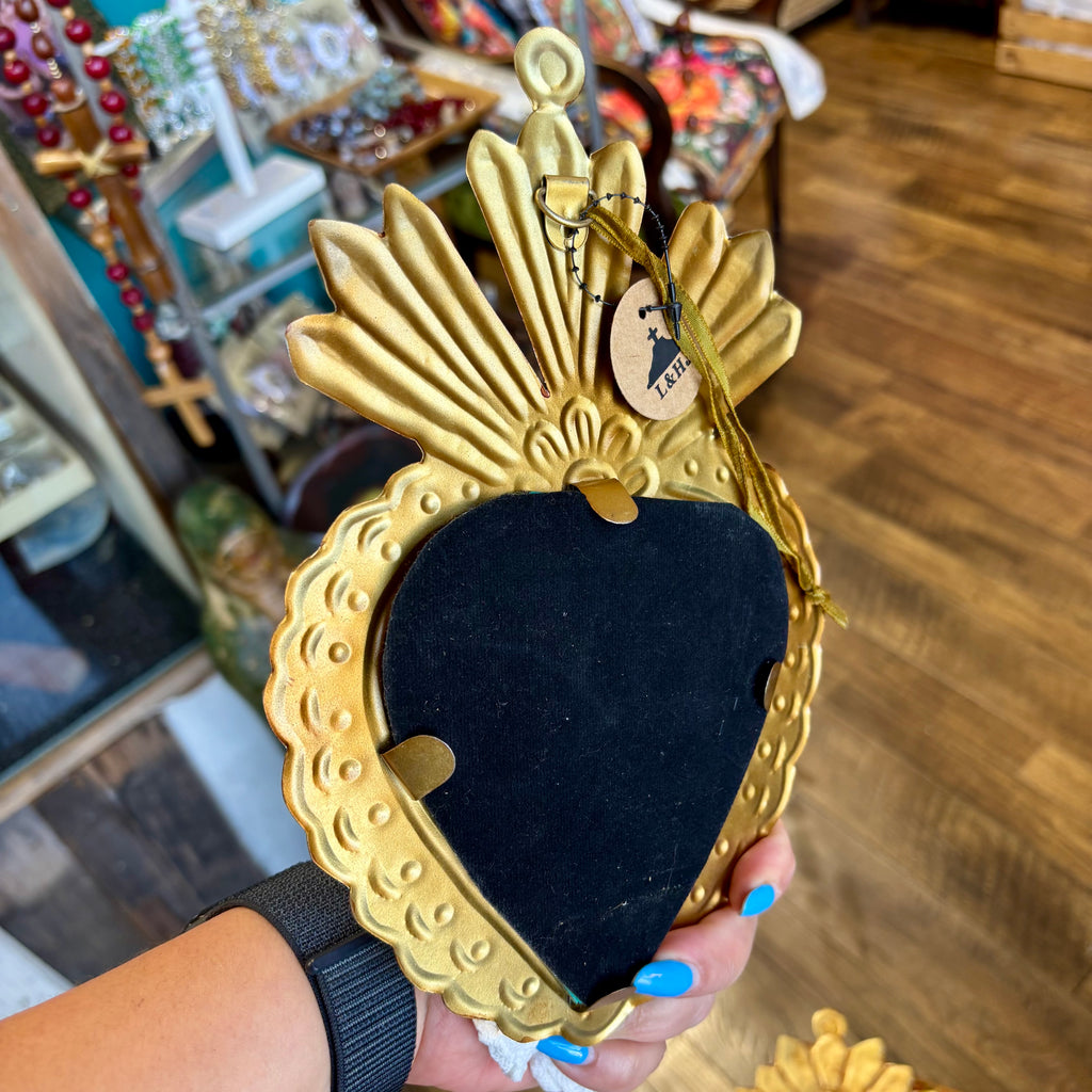 Medium Mirrored Sacred Hearts