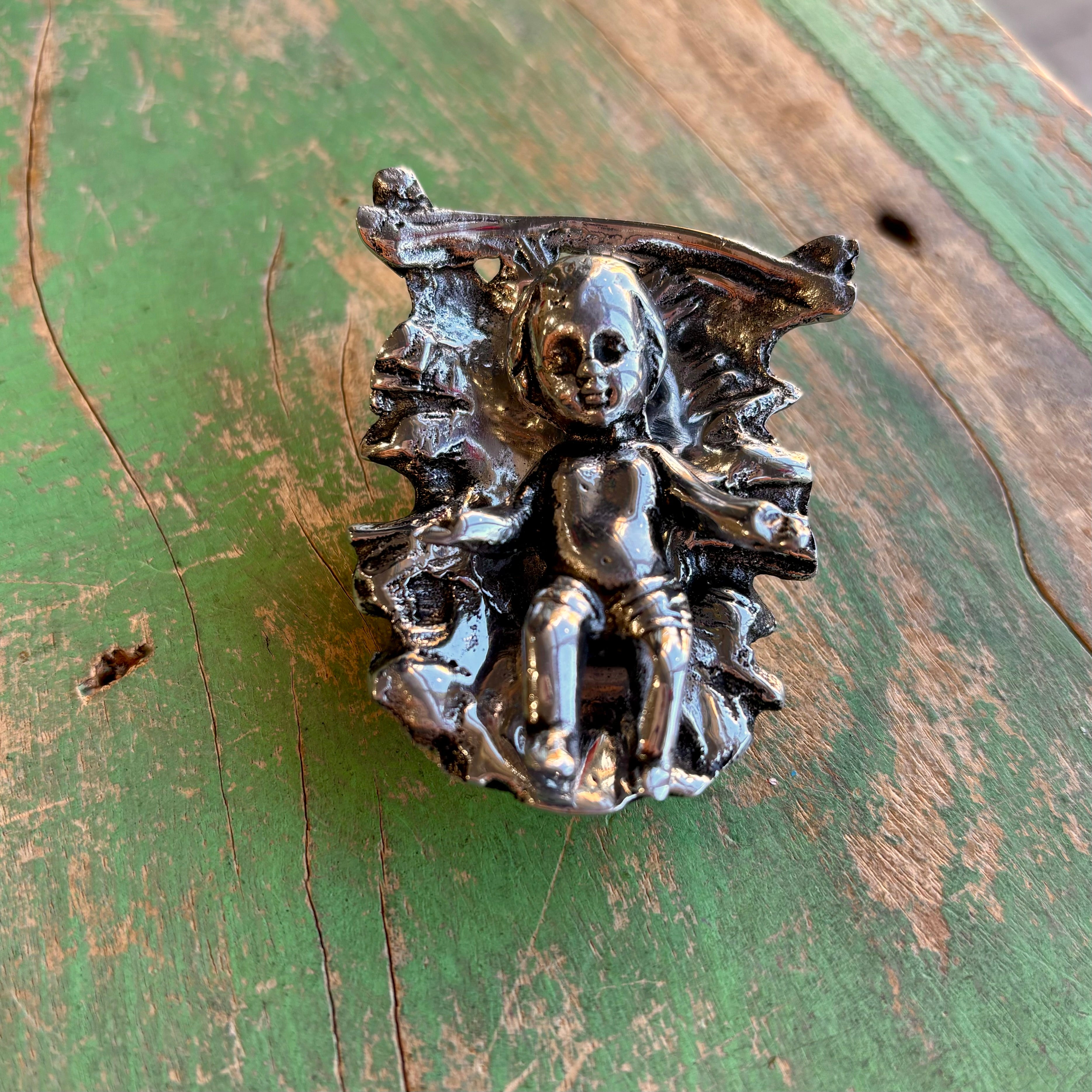 Small Pewter 2 pc Baby Jesus