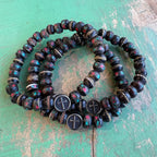 Men of Faith Cross Prayer Bead Bracelet