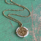 Pearl St Benedict Necklace or Earrings