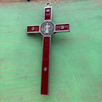 7” St. Benedict Enamel Crucifix – Metal Alloy