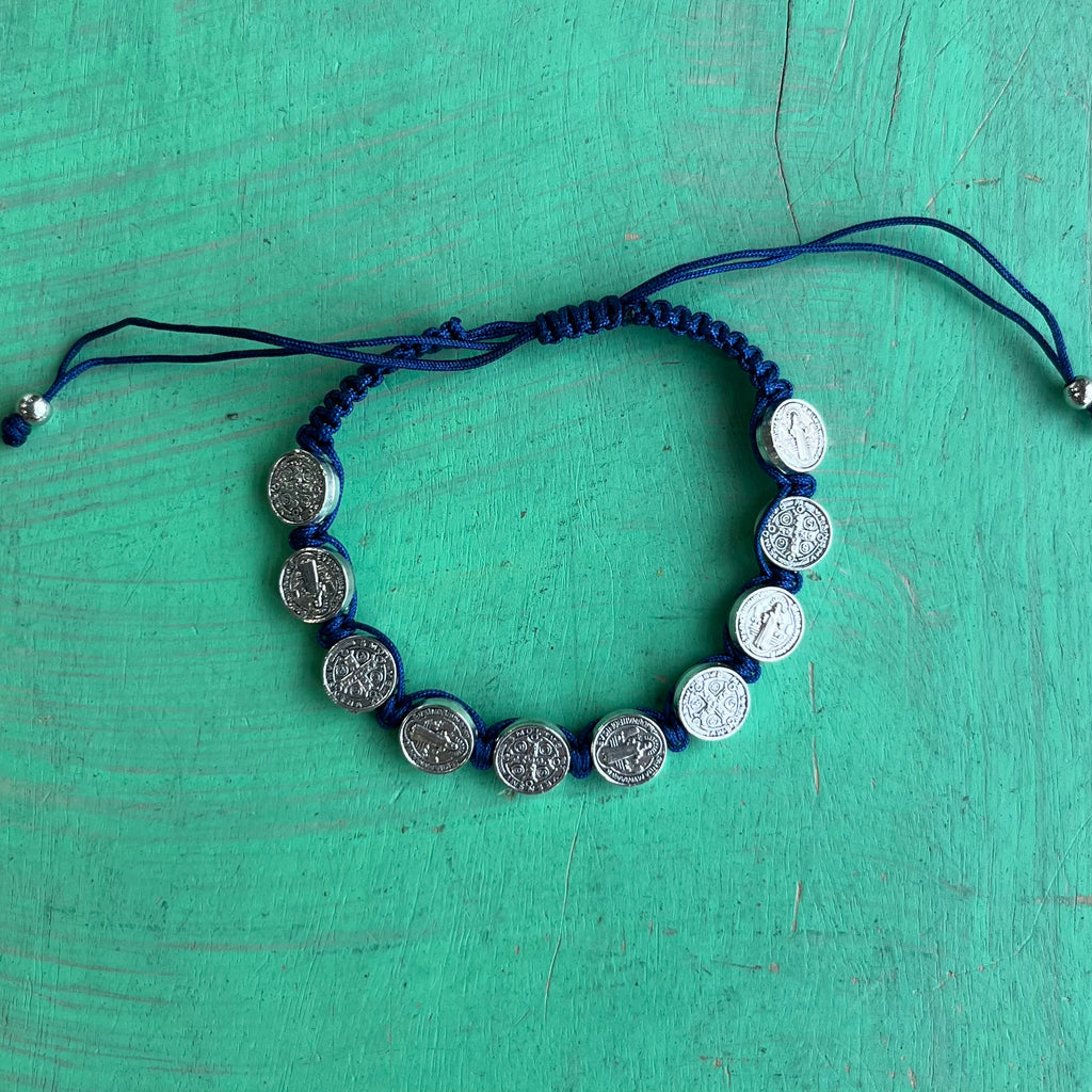 St Benedict Adjustable Cord Bracelets