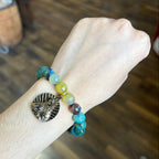 OLG 3D Charm Serenity Agate Bracelet